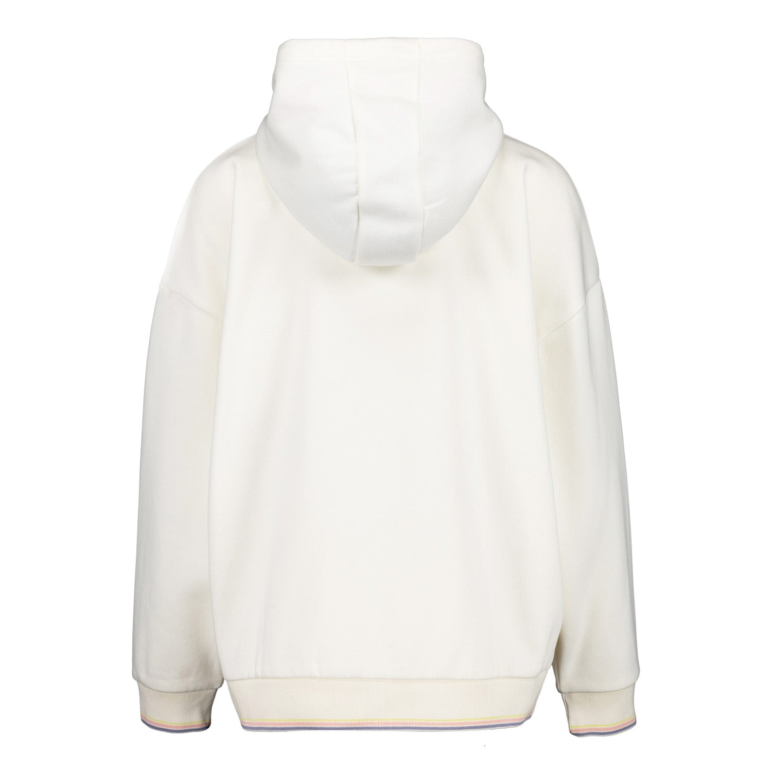 Womens Real Madrid Ladies Vintage Bone Hoodie