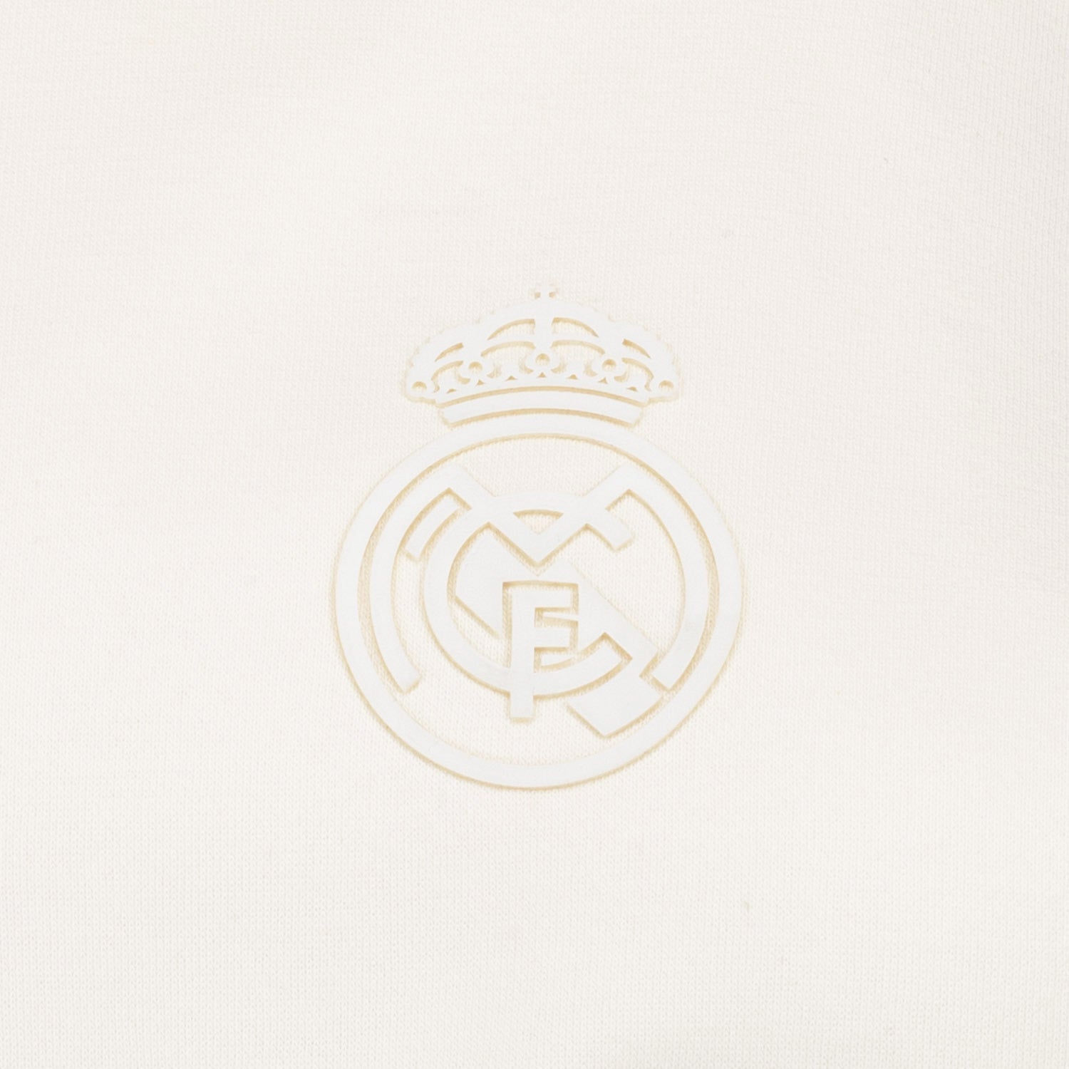 Womens Real Madrid Ladies Vintage Bone Hoodie