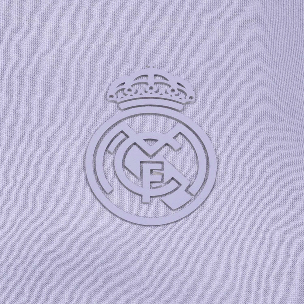 Womens Real Madrid Ladies Vintage Lilac Hoodie