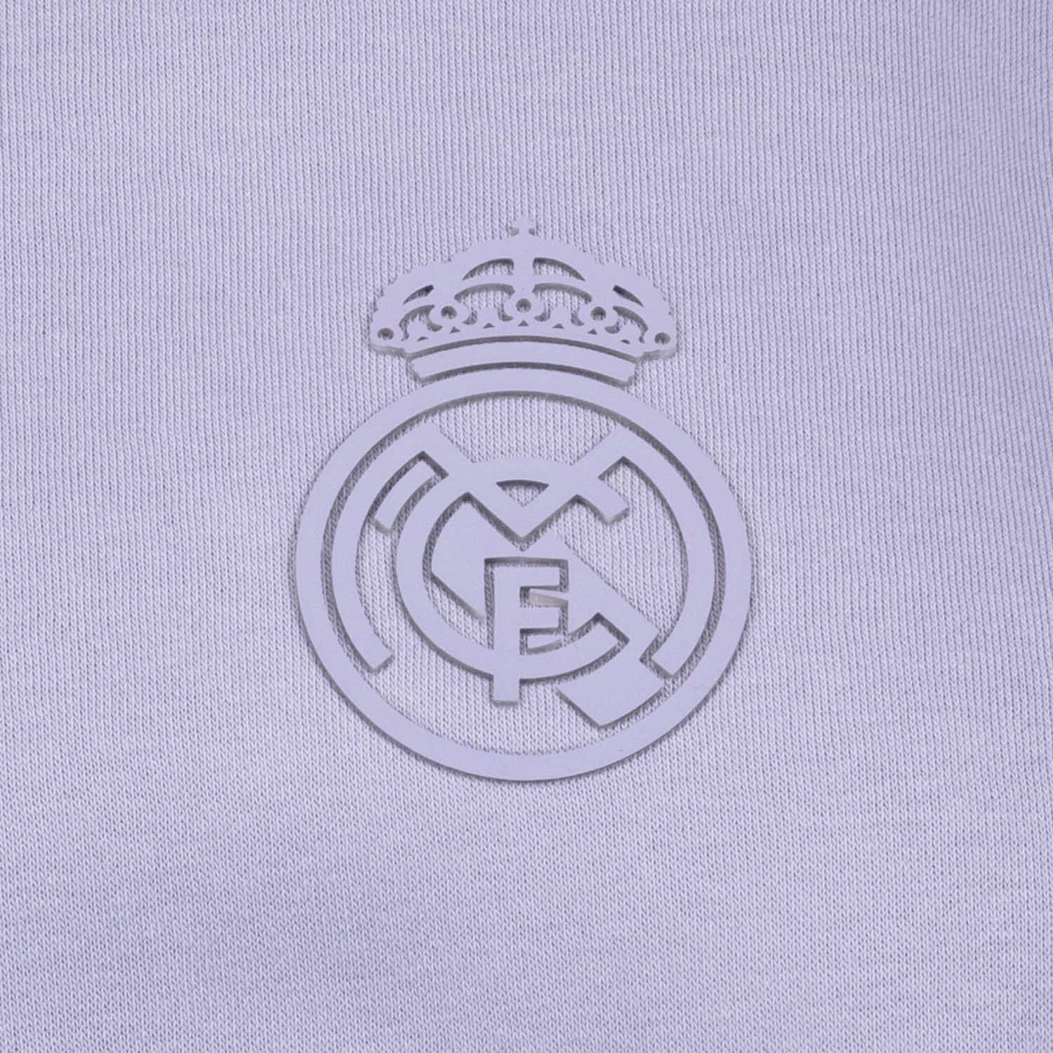 Womens Real Madrid Ladies Vintage Lilac Hoodie