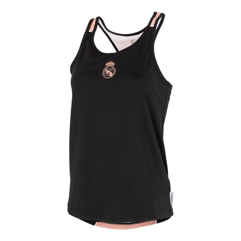 Womens Gym Tank Top Black/Pink