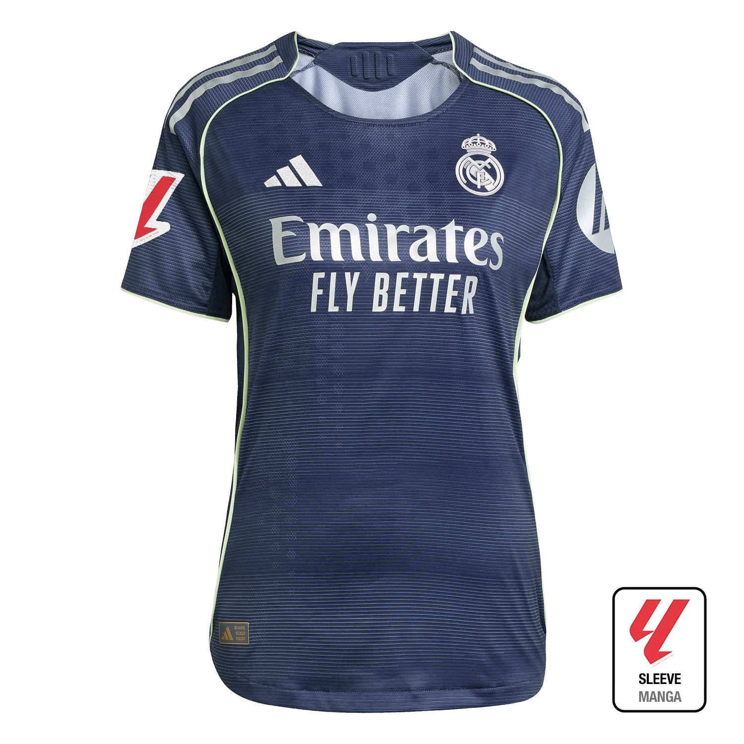Womens Away Authentic Jersey 25/26 Navy – Official Real Madrid Store