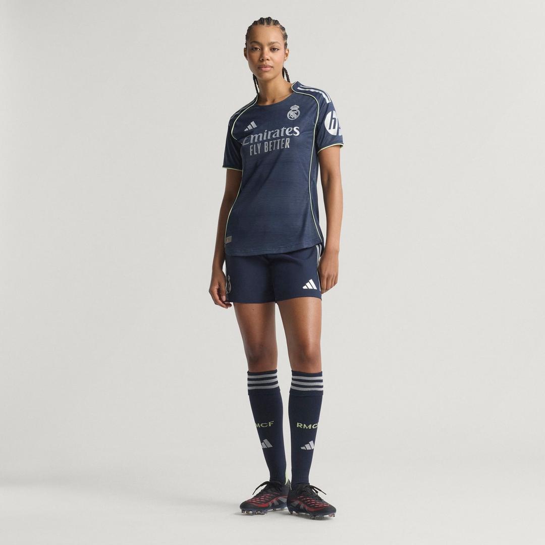 Womens Away Authentic Jersey 25/26 Navy – Official Real Madrid Store