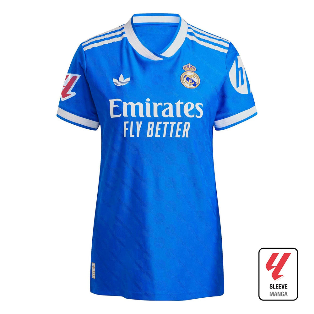 Camiseta Authentic Mujer Tercera Equipación Azul 25/26