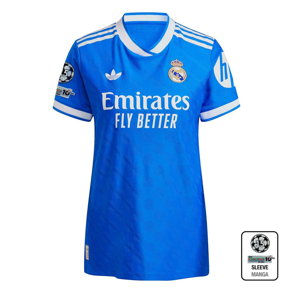 Camiseta Authentic Mujer Tercera Equipación Azul 25/26