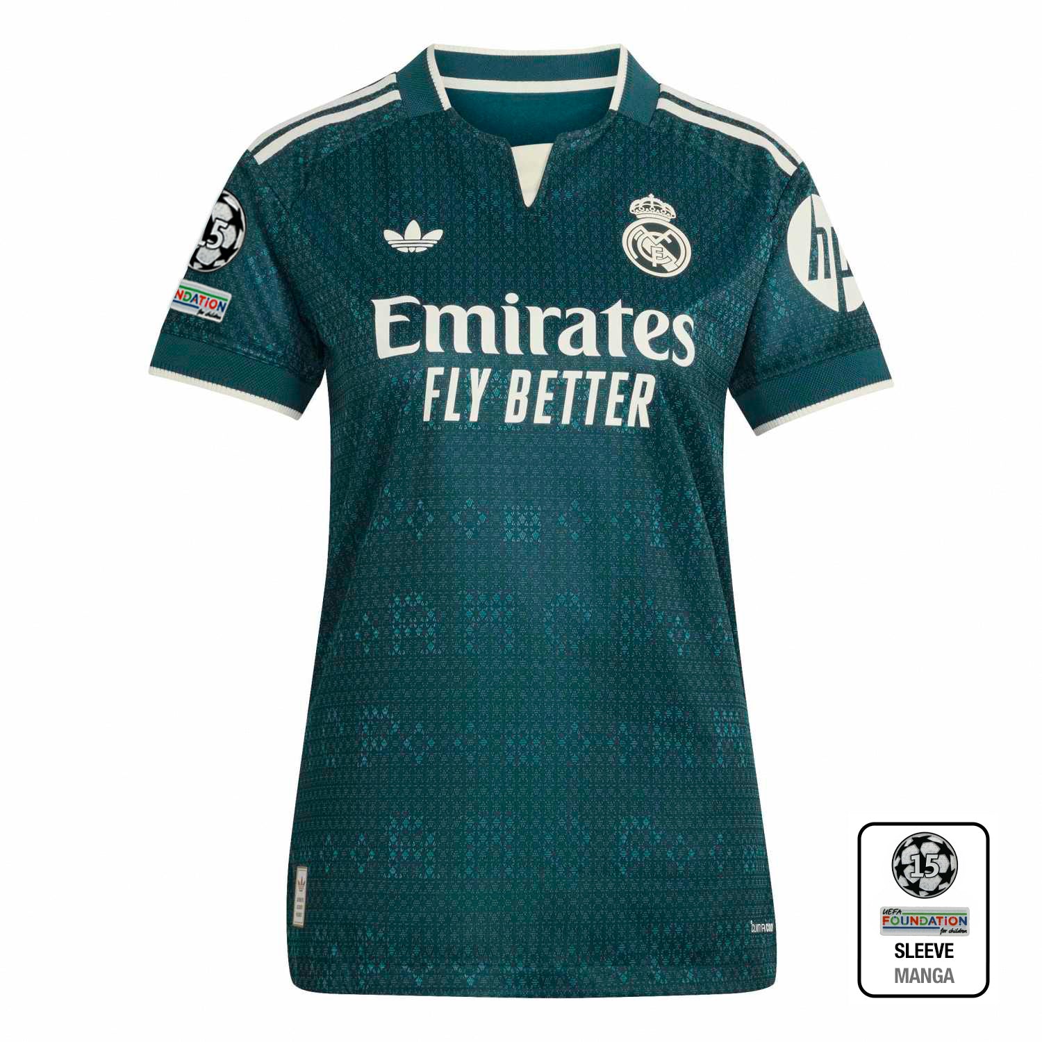 Womens Away Authentic Jersey Green 26/27 – Official Real Madrid Store