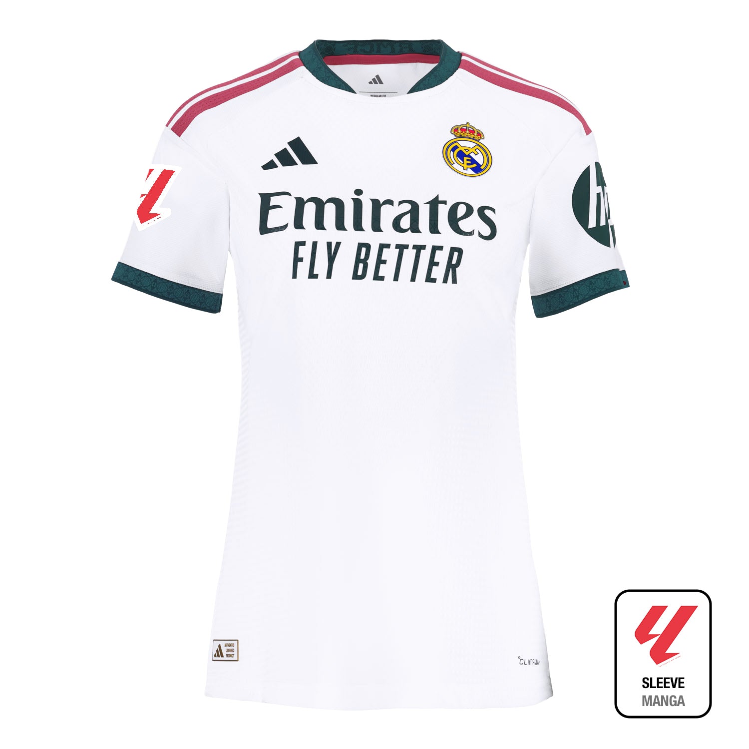 Maillot Domicile Authentique 26/27 Blanc Femme