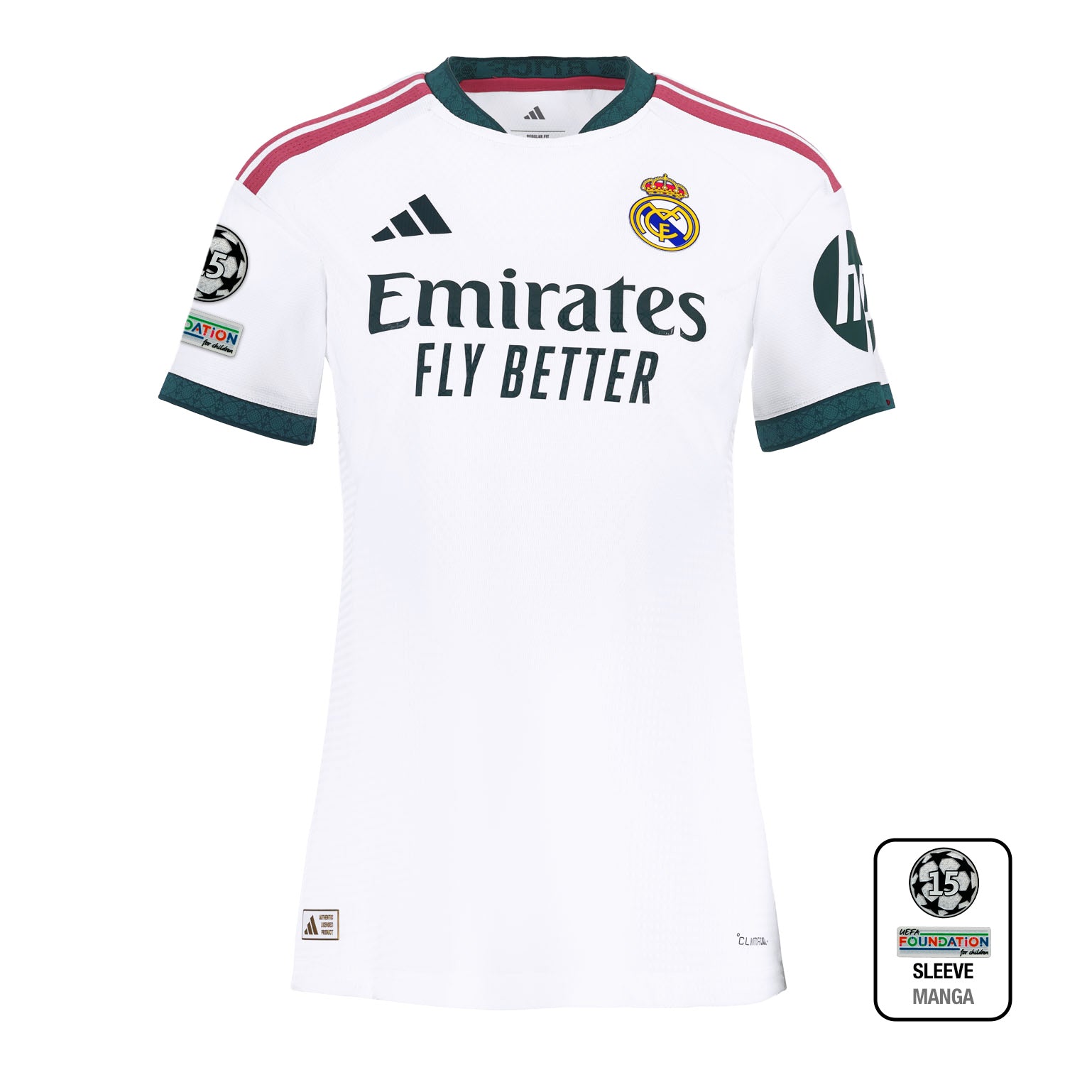 Maillot Domicile Authentique 26/27 Blanc Femme