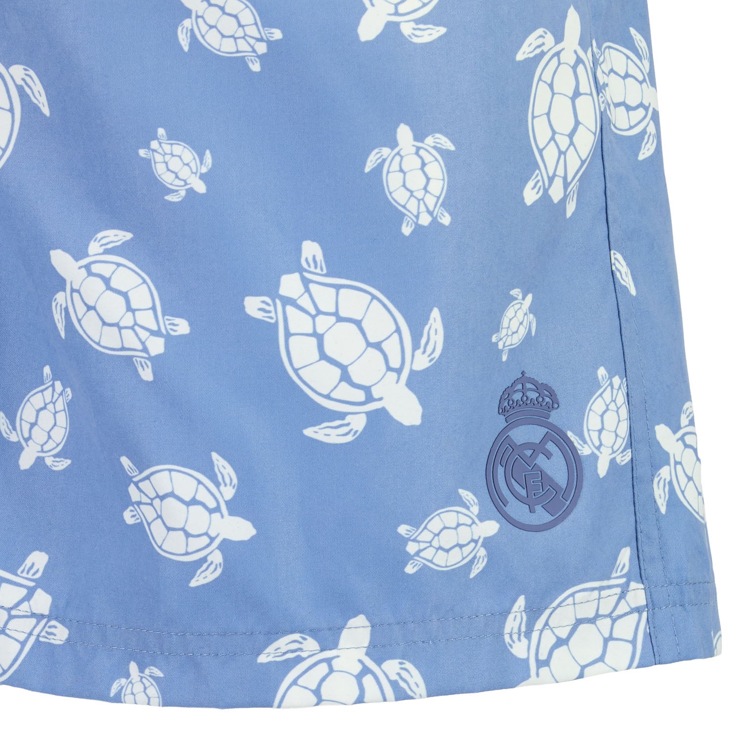 Maillot de bain design tortue homme Bleu/Blanc