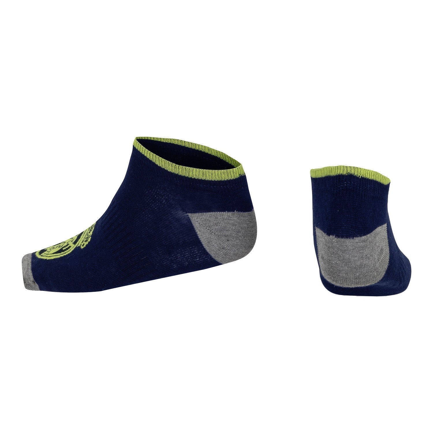2 Pack Trainer Socks Navy/Black