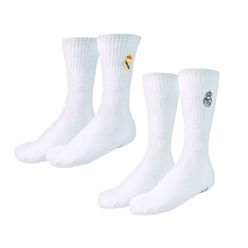 Pack de 2 Calcetines Largos Blancos