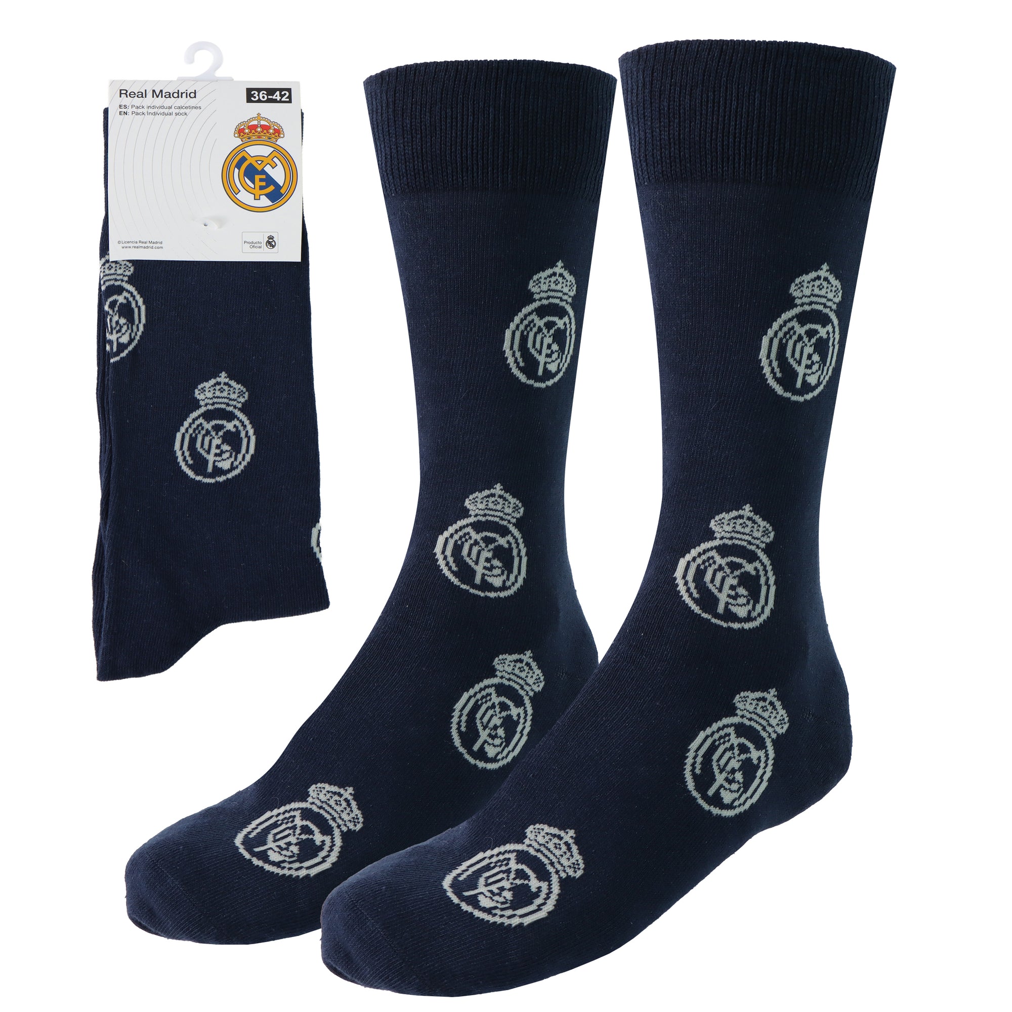 Long Navy Socks
