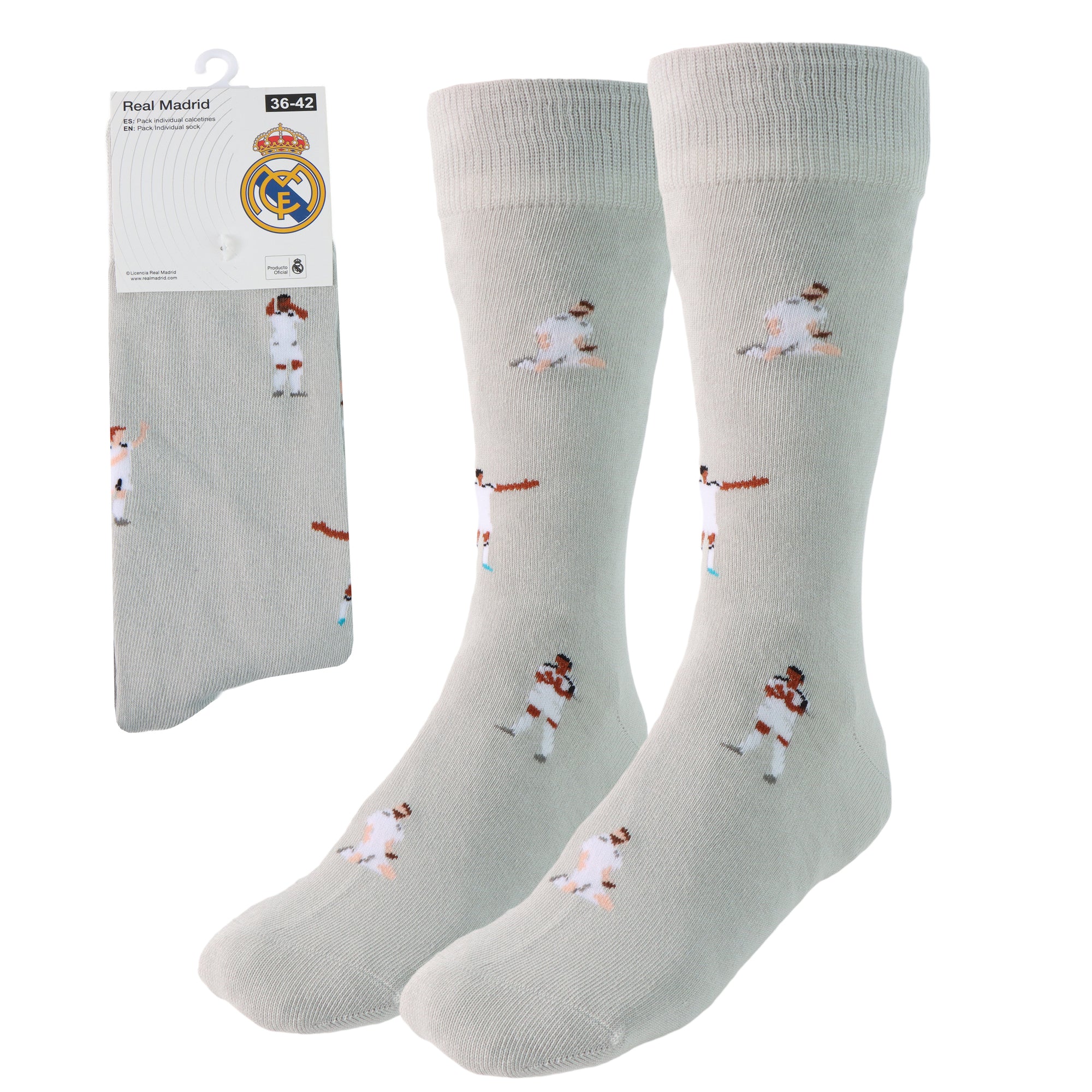 Long Player Grey Socks