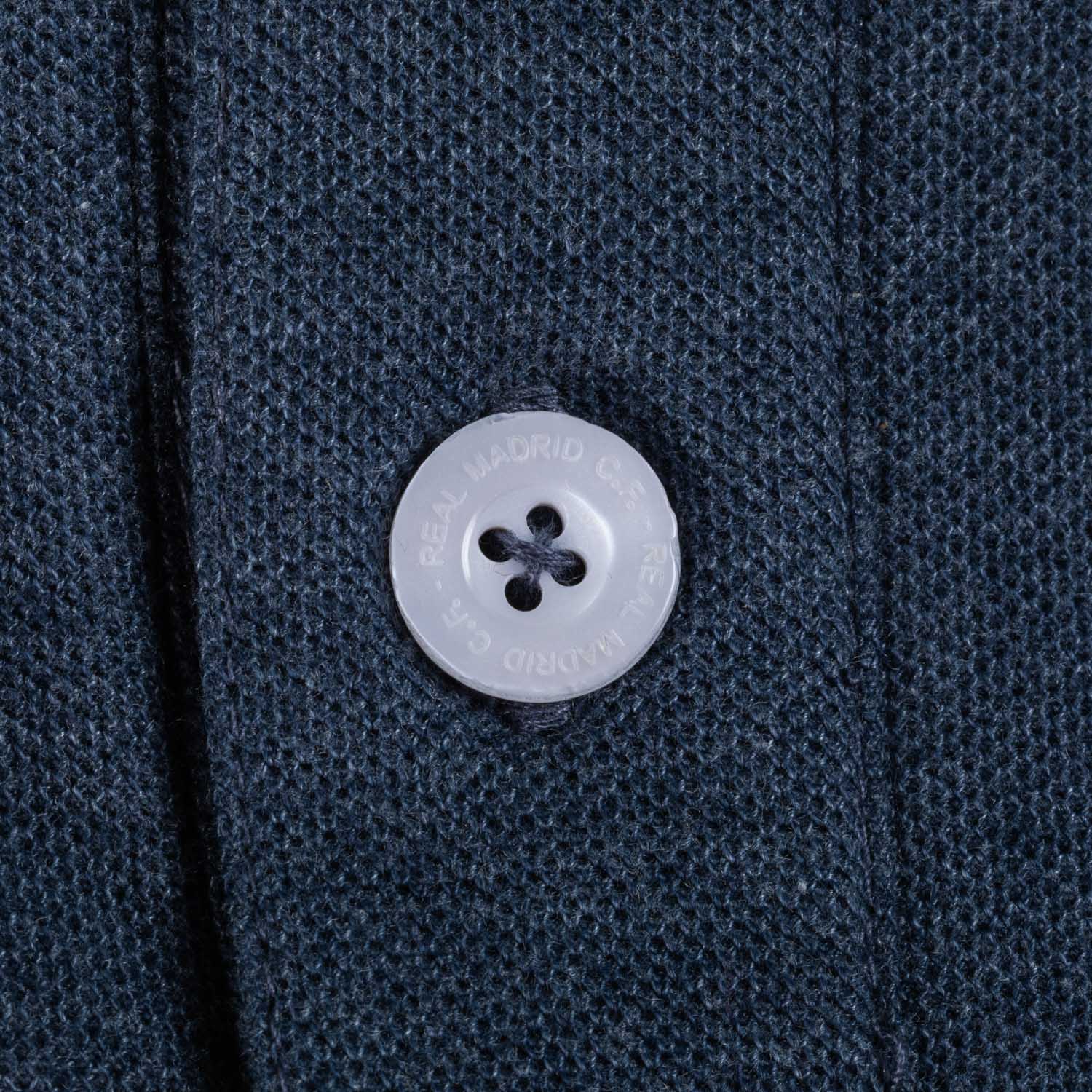 Mens Essentials Color Crest Polo Blue Blend