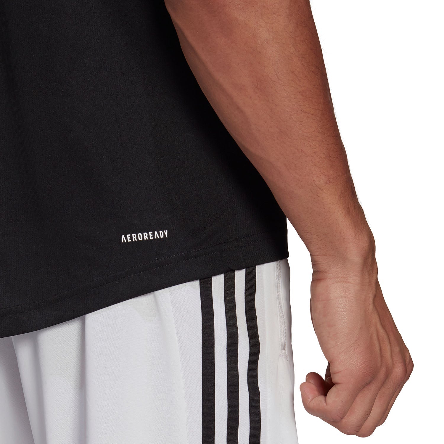 Mens adidas Training TTS Polo Black