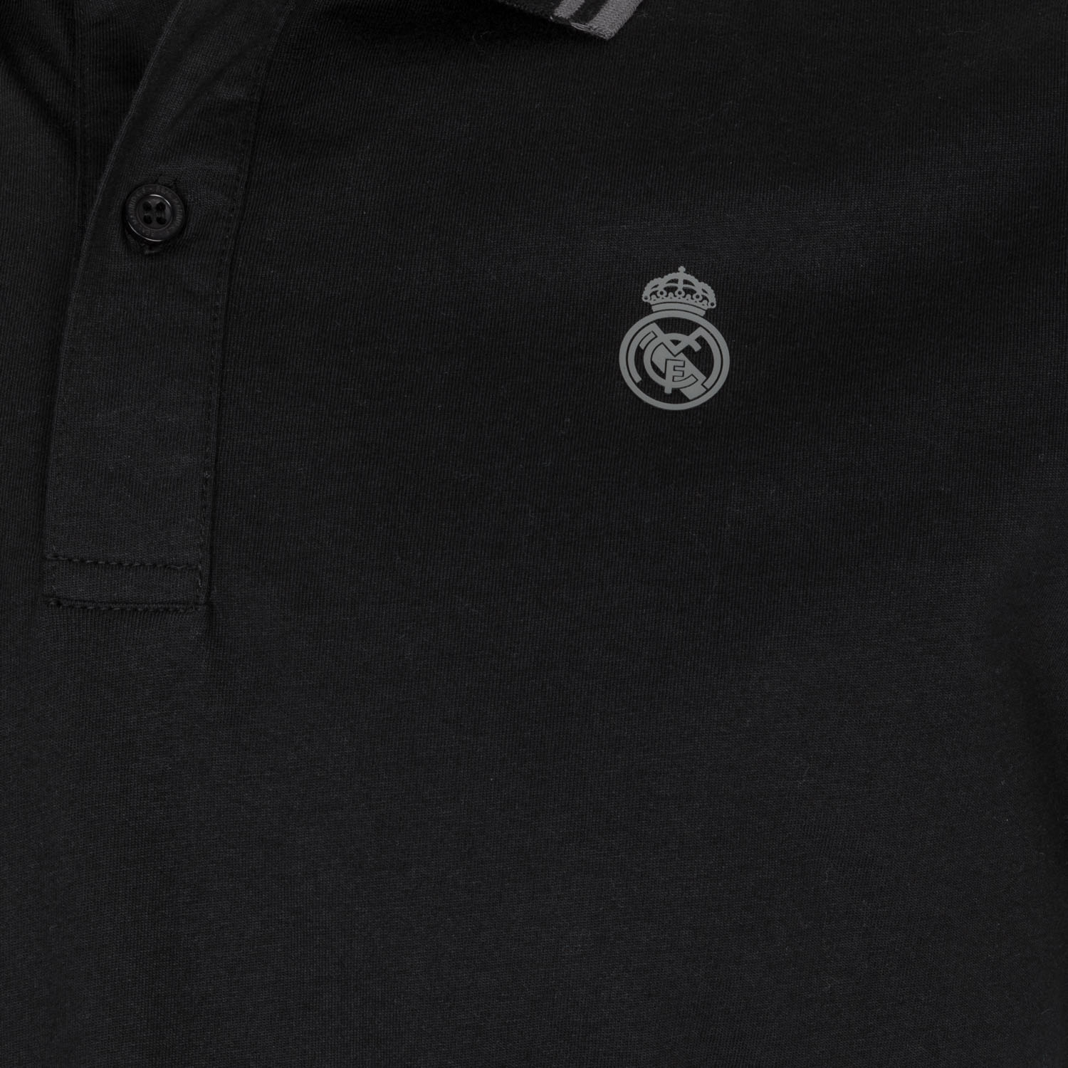 Mens Signature Polo Black – Official Real Madrid Store