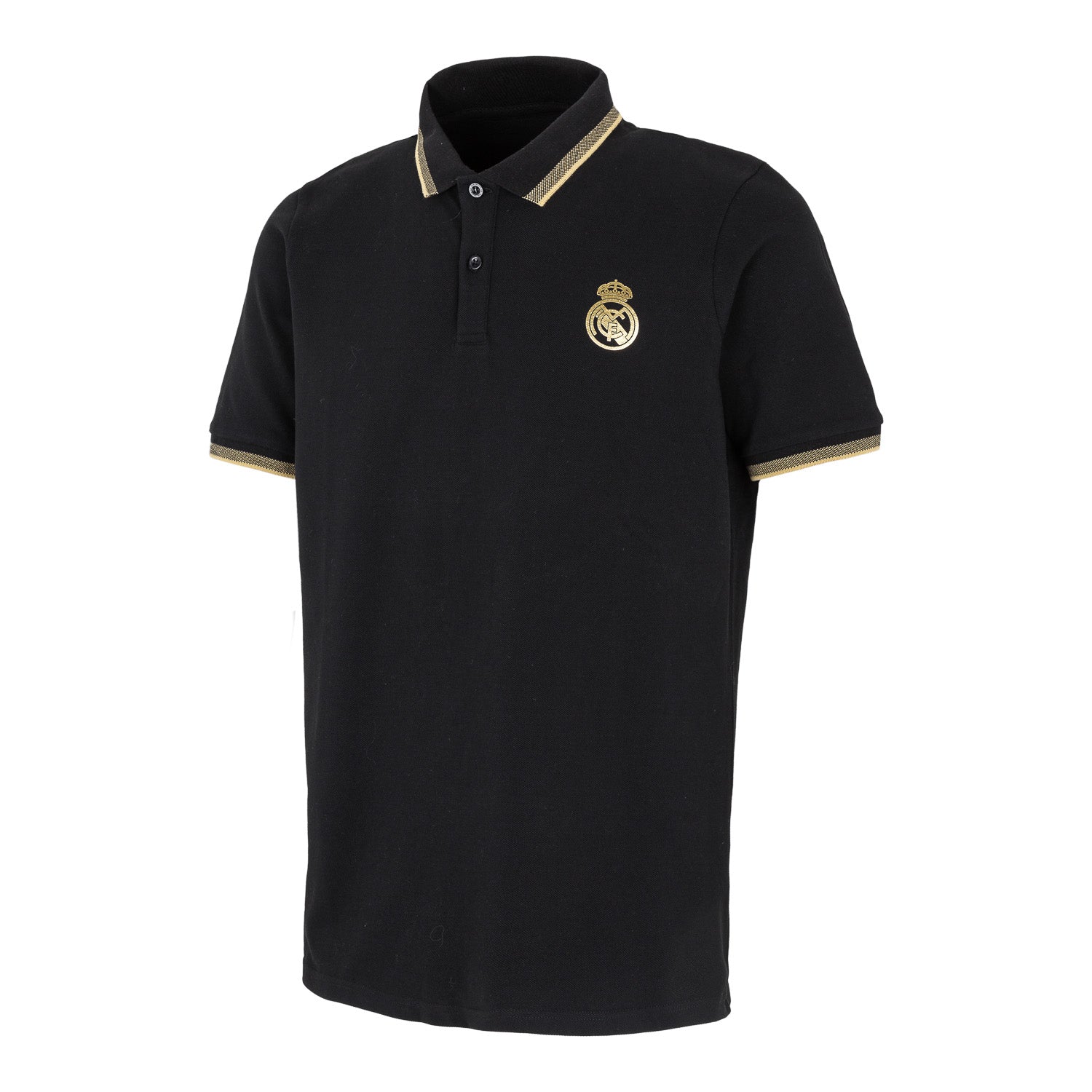 Mens Black & Gold Polo – Official Real Madrid Store