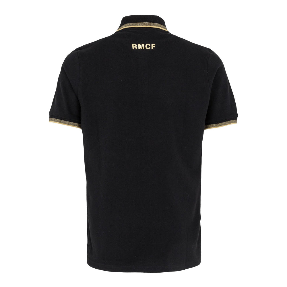 Mens Black & Gold Polo
