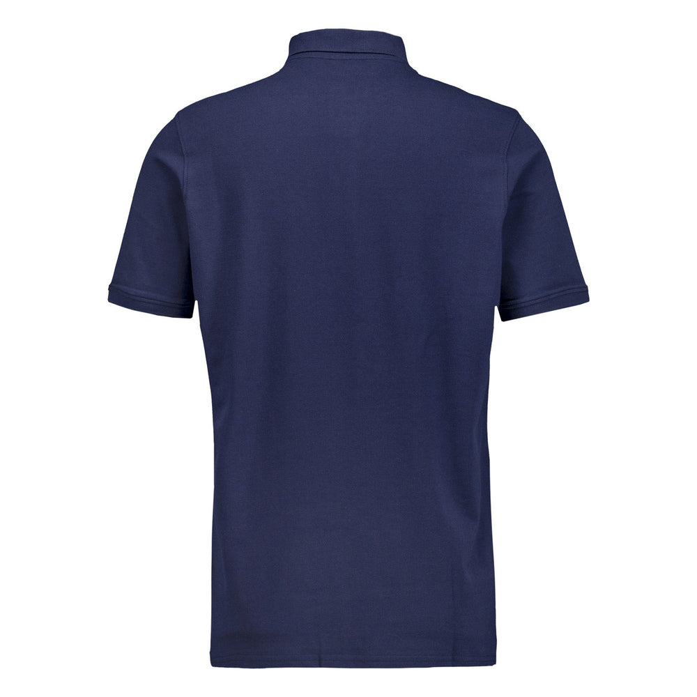 Mens ECO Essentials Real Madrid Color Crest Polo Navy