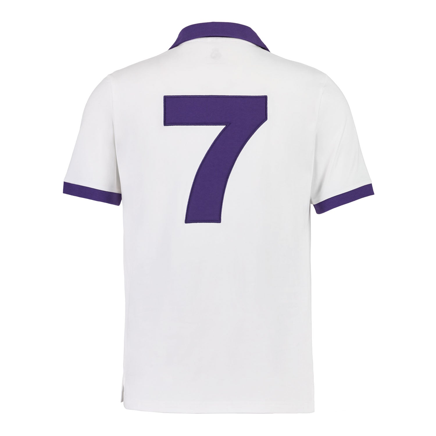 Men's Retro Short Sleeve Cotton Polo White