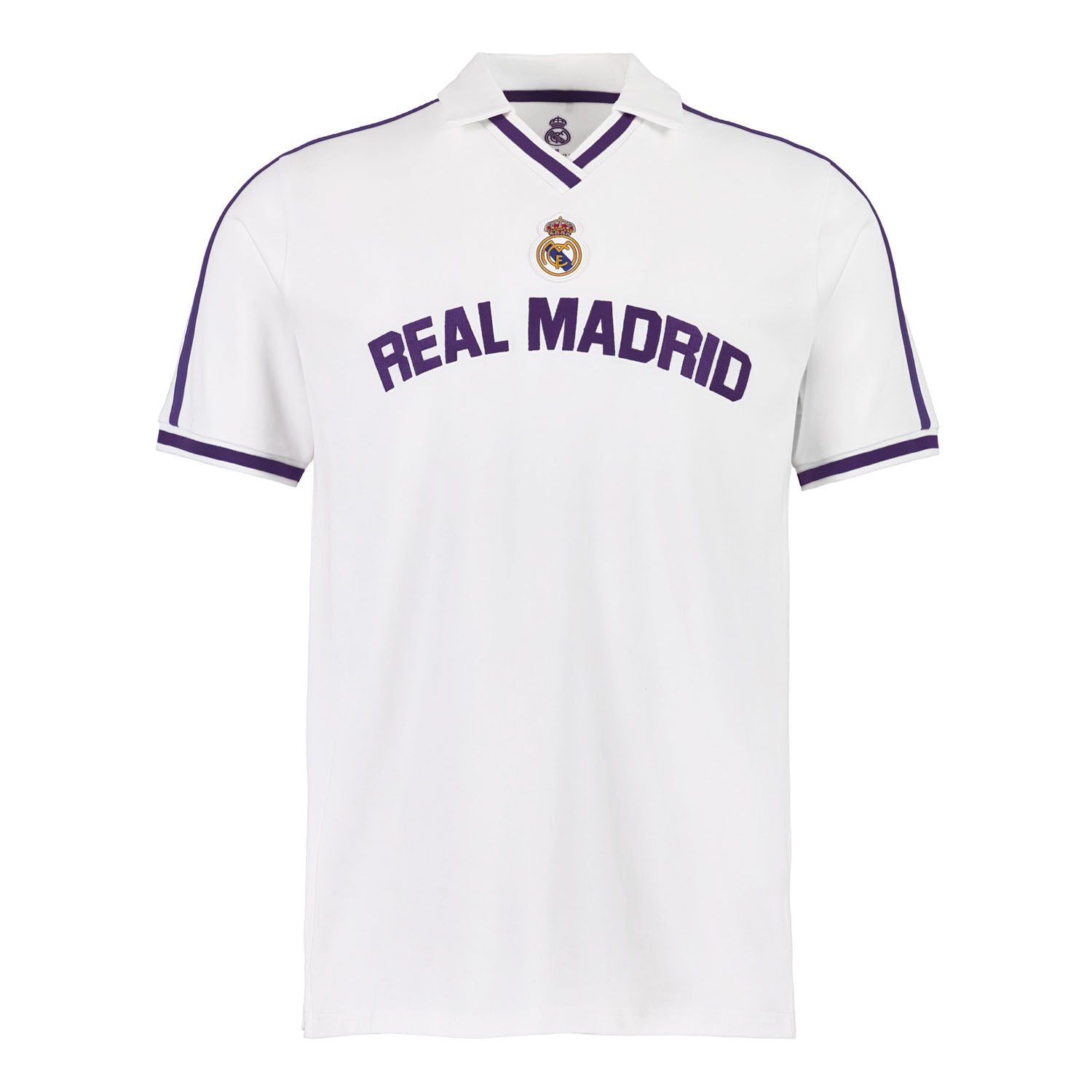 Men's Retro RM Short Sleeve Cotton Polo White