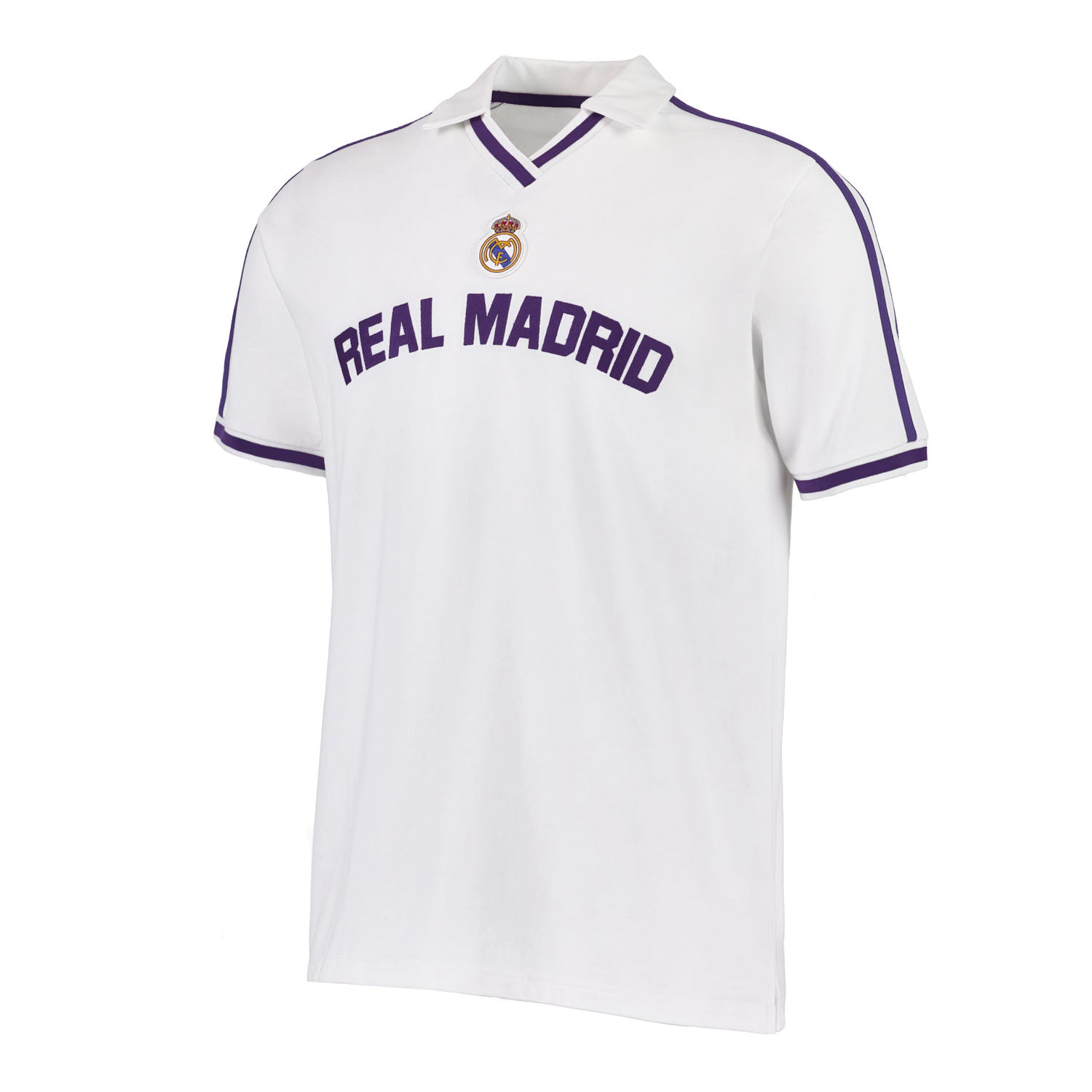 Men's Retro RM Short Sleeve Cotton Polo White
