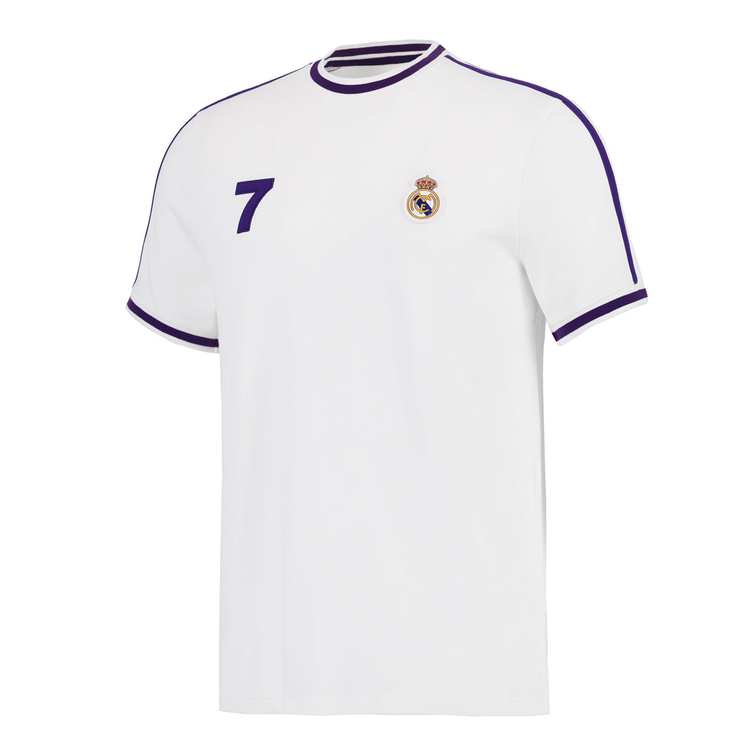 Men's Retro Cotton T-Shirt White