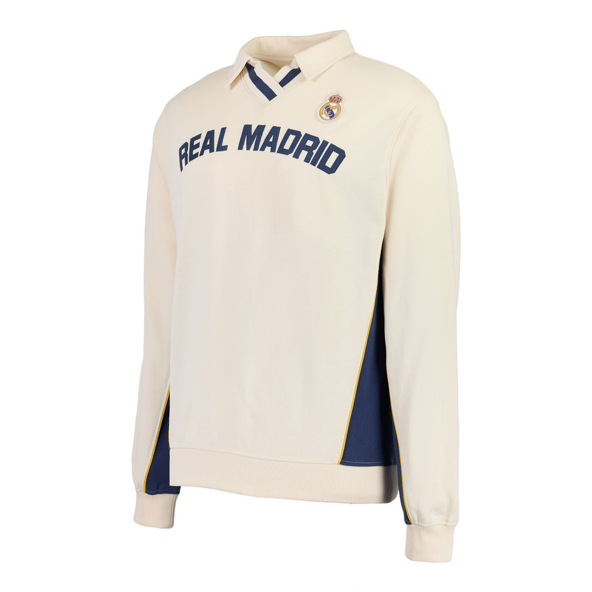 Polo Manga Larga Hombre Mens Legacy Beige/Azul