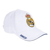 Casquette blason Real Madrid Blanc