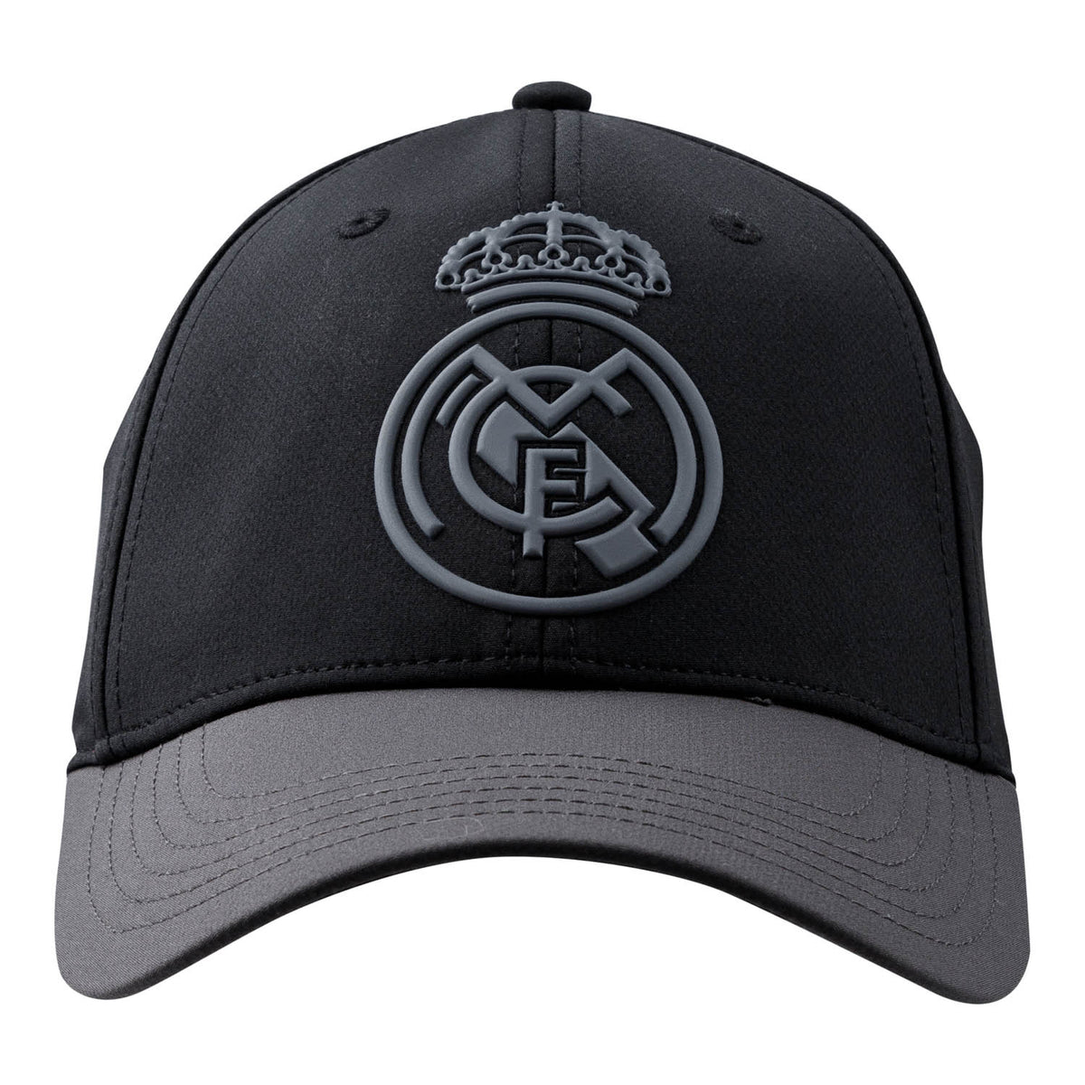 Casquette blason Real Madrid Noir/Gris