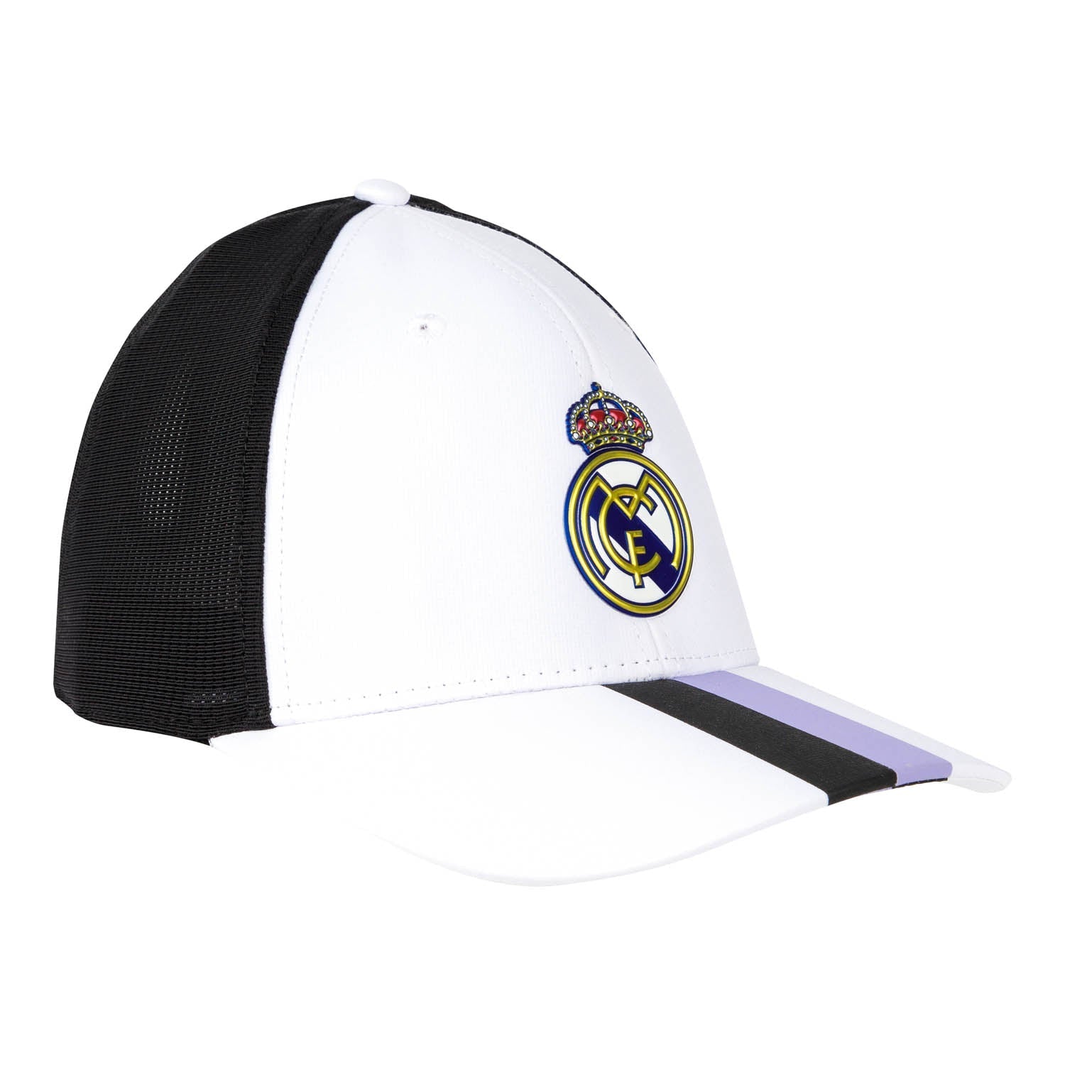 Real Madrid Crest Cap White/Purple
