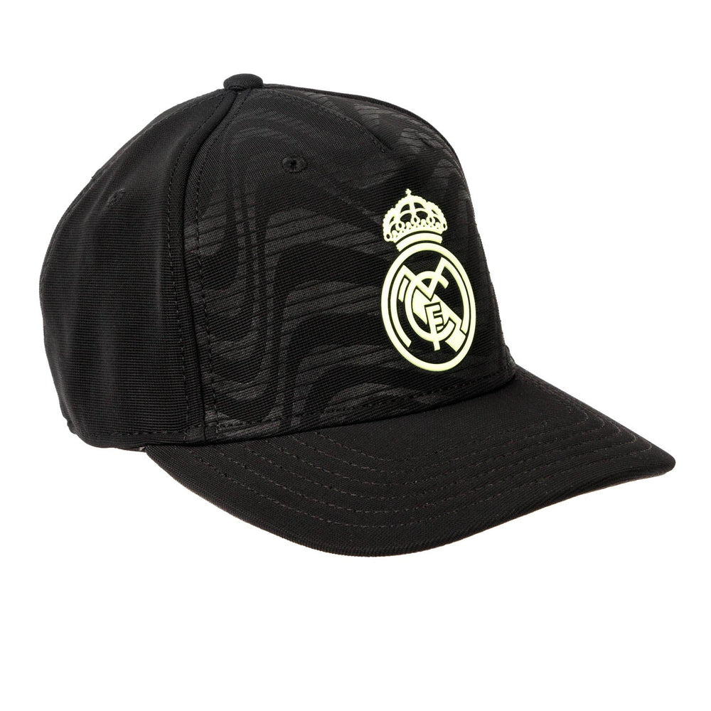 Real Madrid Crest Cap Black/Lime