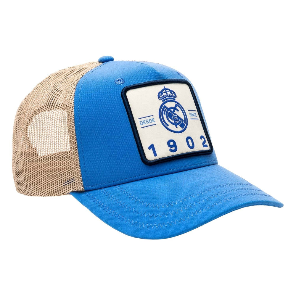 Square 1902 Trucker Cap Blue