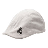 Casquette plate Gris