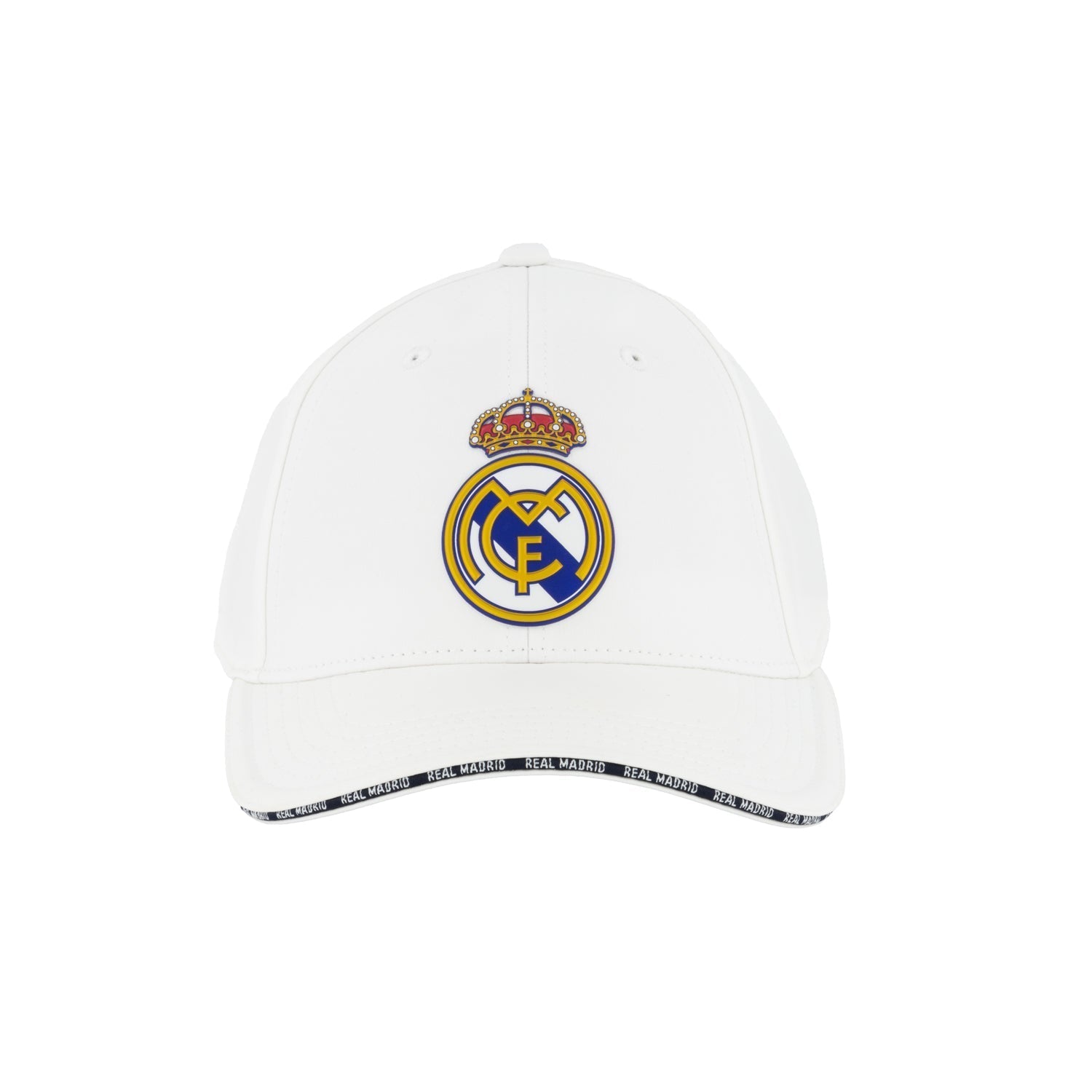 Real Madrid Crest Cap White/Mustard/Navy