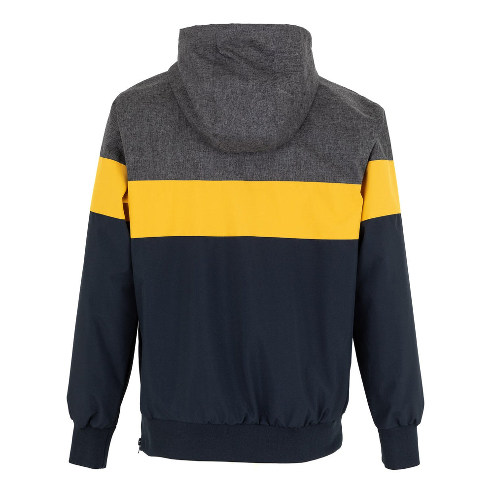 Mens Outerwear Anorak Jacket Fabric Block Navy