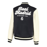 Mens Collegiate Jacket Grey/White