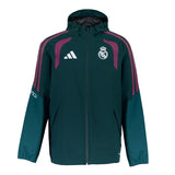 Mens adidas Pro Training Rain Jacket 26/27 Green