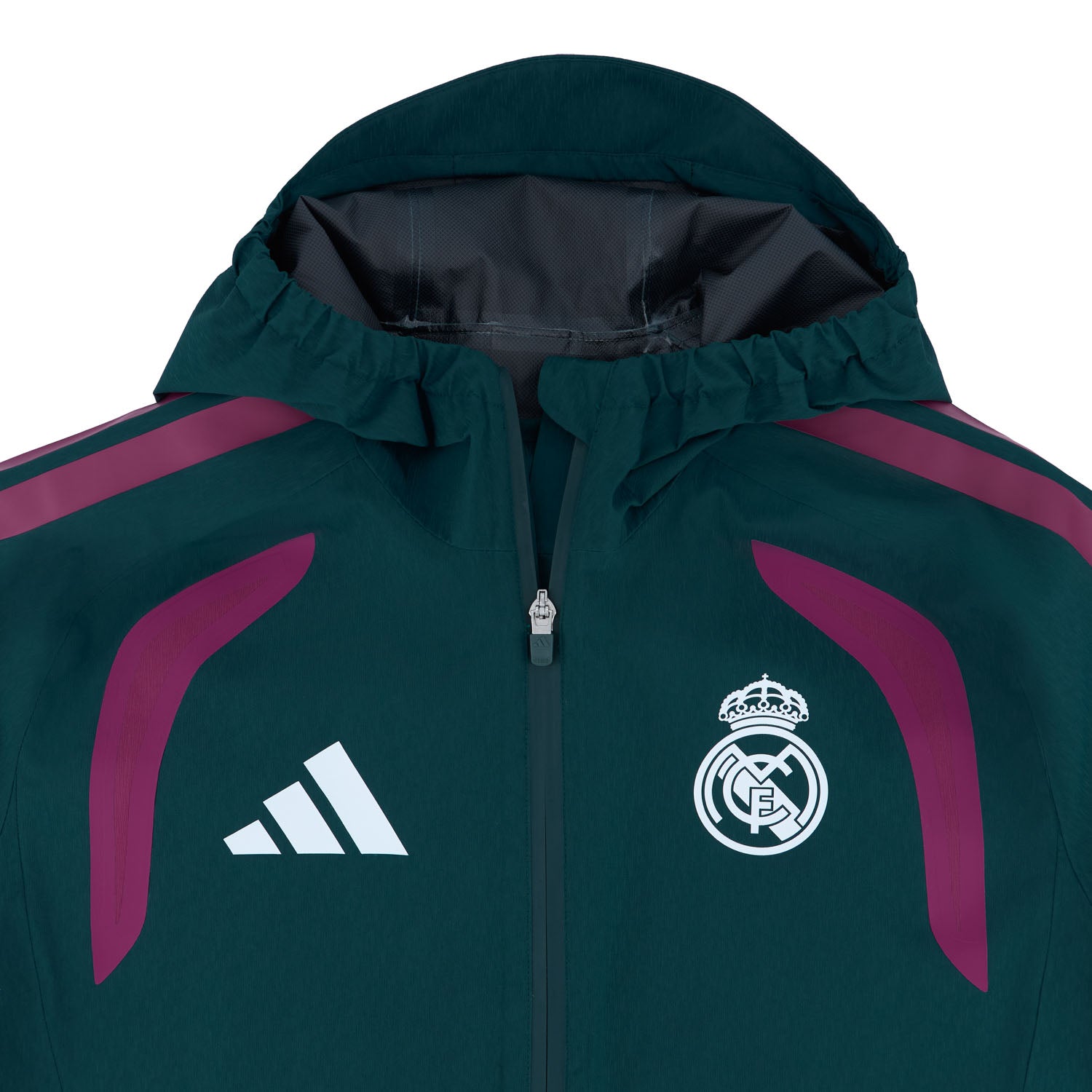 Mens adidas Pro Training Rain Jacket 26/27 Green