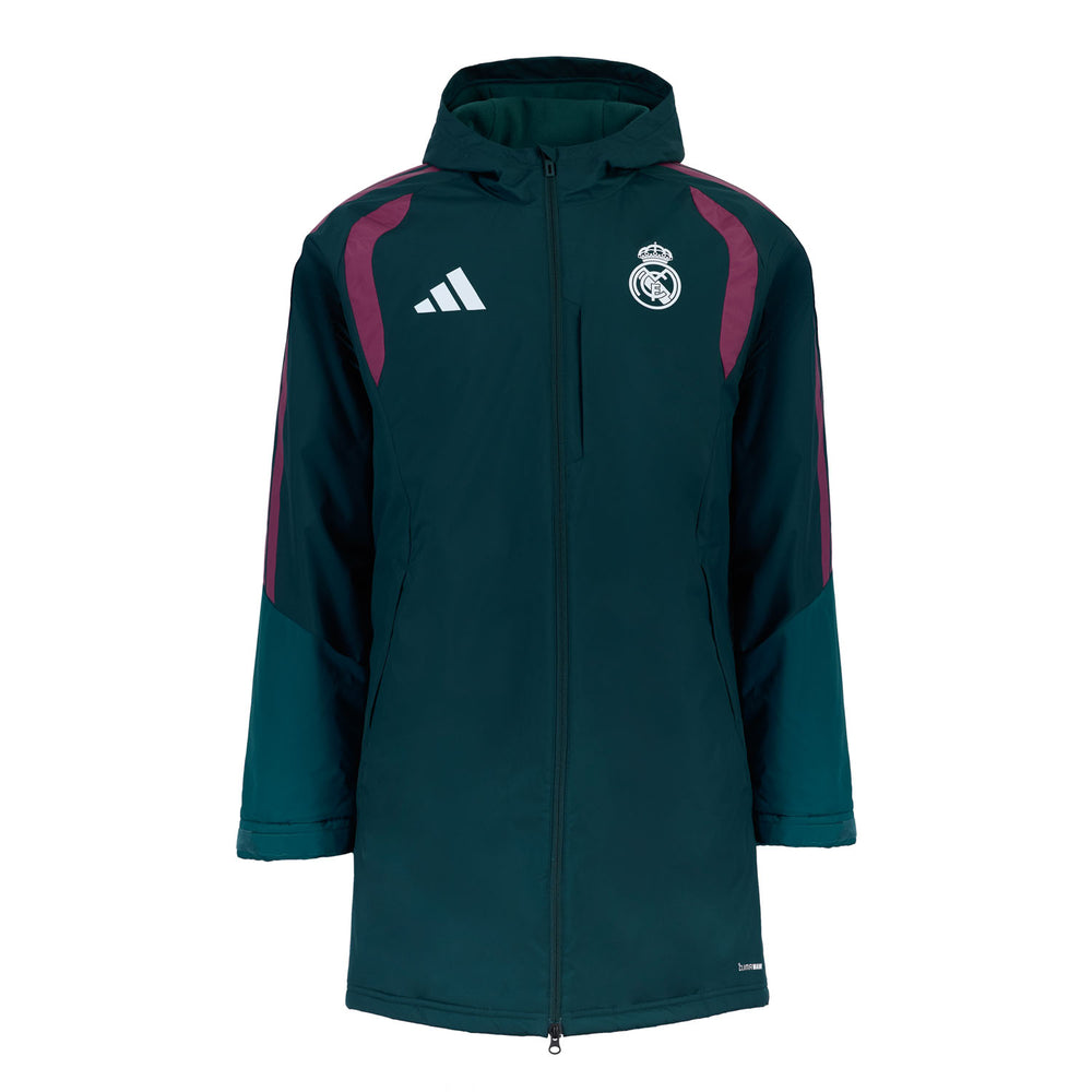Mens adidas Pro Training Parka 26/27 Green