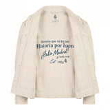 Mens Hala Madrid Canvas Jacket Beige