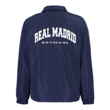 Chaqueta Hombre Entrenador Coordenadas Outerwear Azul Marino