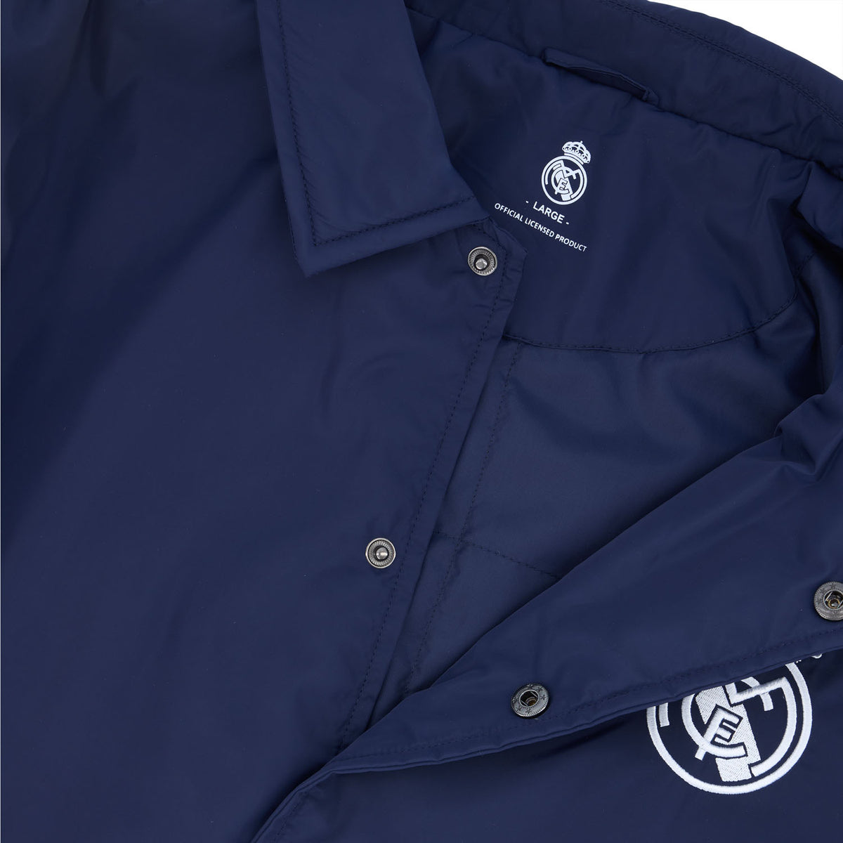 Chaqueta Hombre Entrenador Coordenadas Outerwear Azul Marino