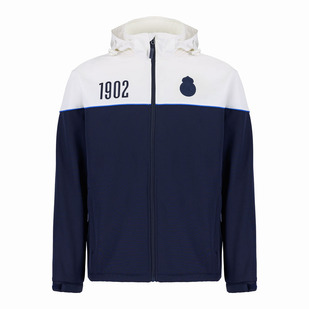 Veste Soft Shell Homme Outerwear Bleu Marine/Blanc
