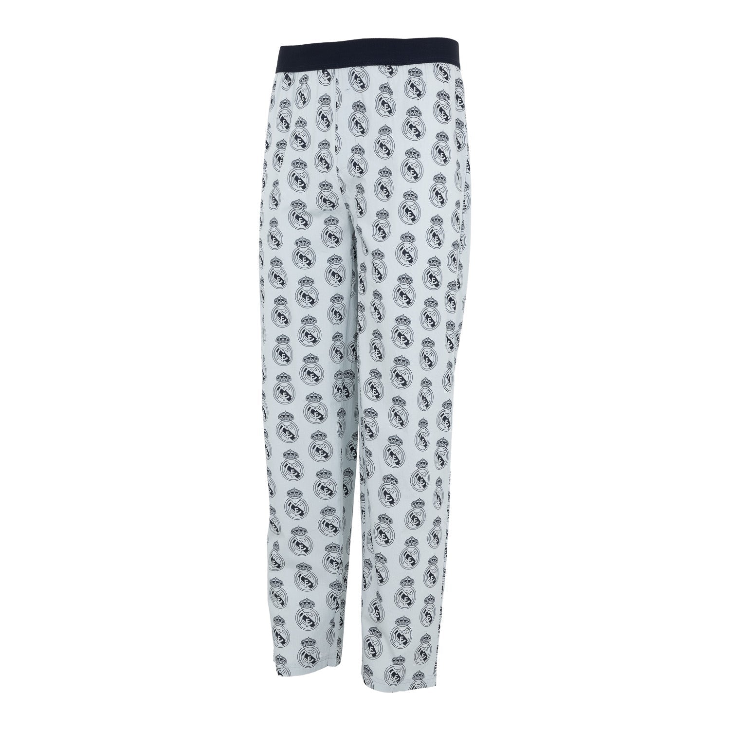Mens Crest Print Pijama Trousers Blue/Navy