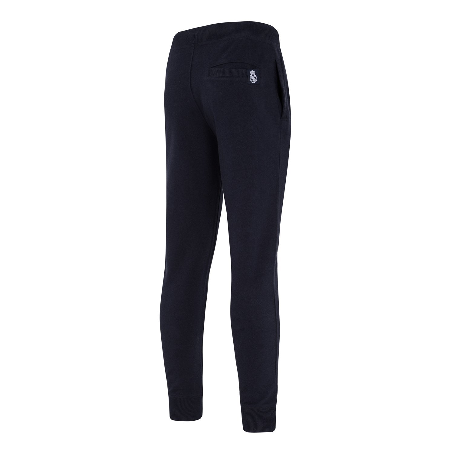 Mens Essentials Color Crest Jogger Trousers Navy