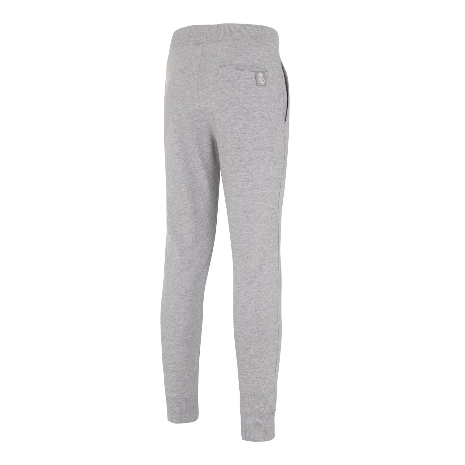 Mens Essentials Color Crest Jogger Trousers Light Grey