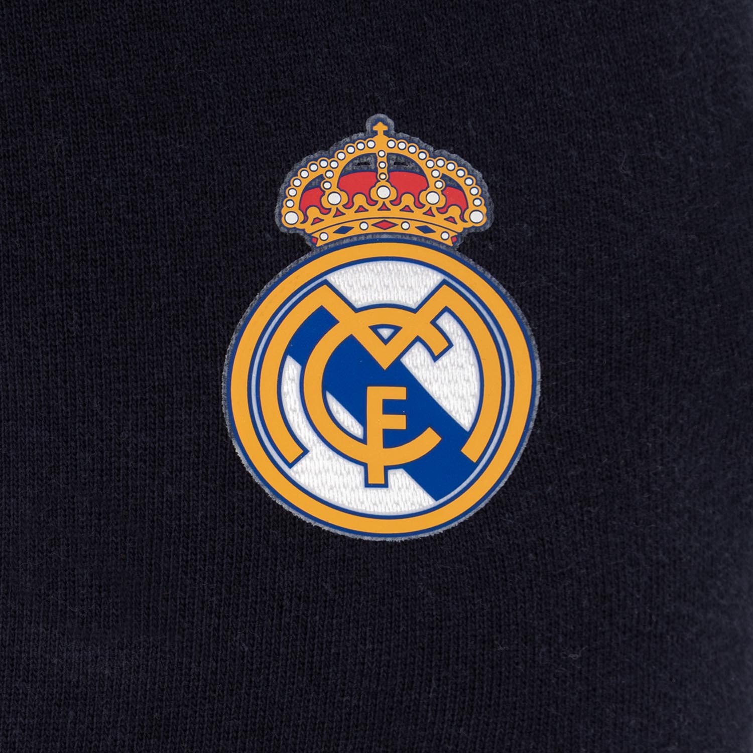 Mens Essentials Color Crest Jogger Trousers Black