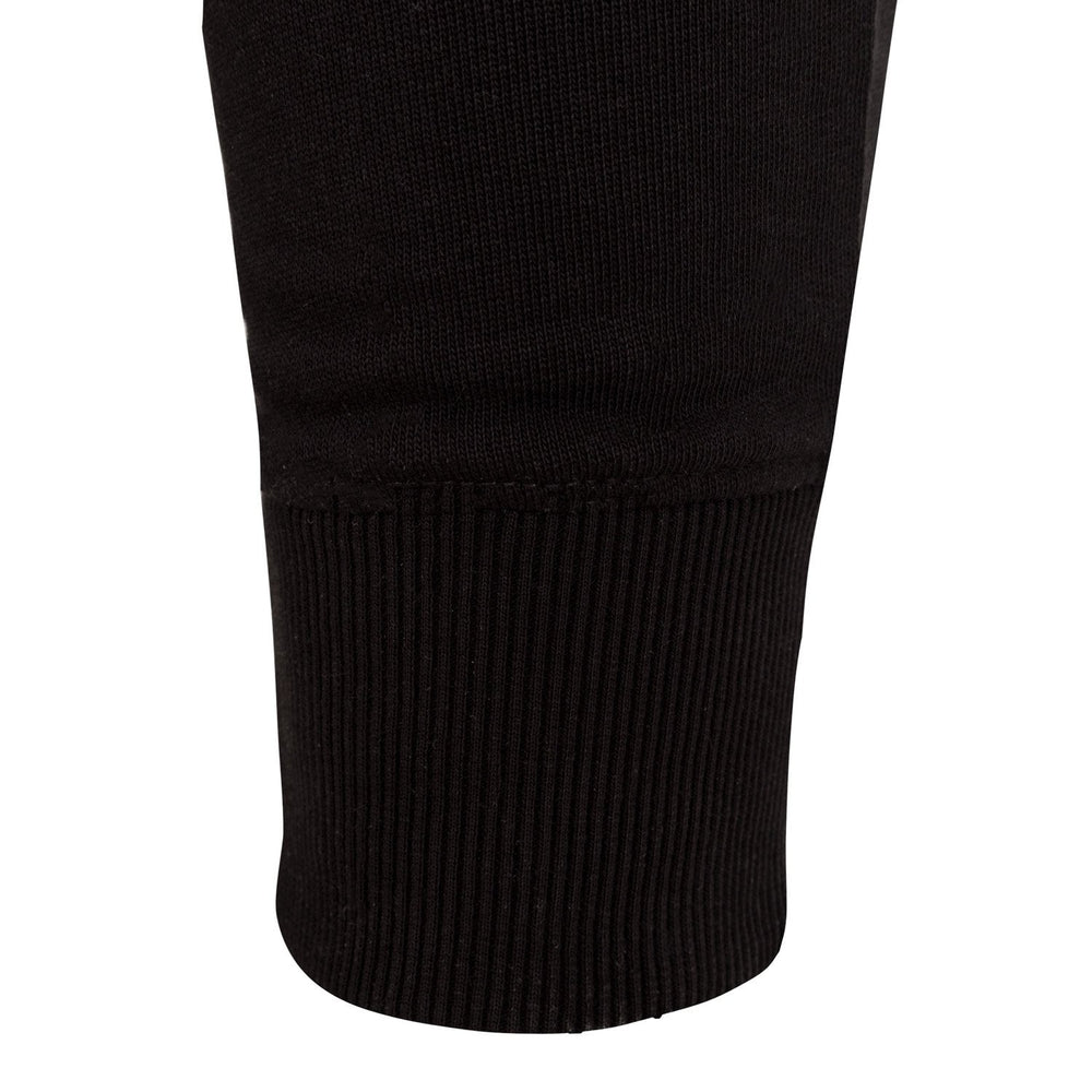 Mens Essentials Color Crest Jogger Trousers Black