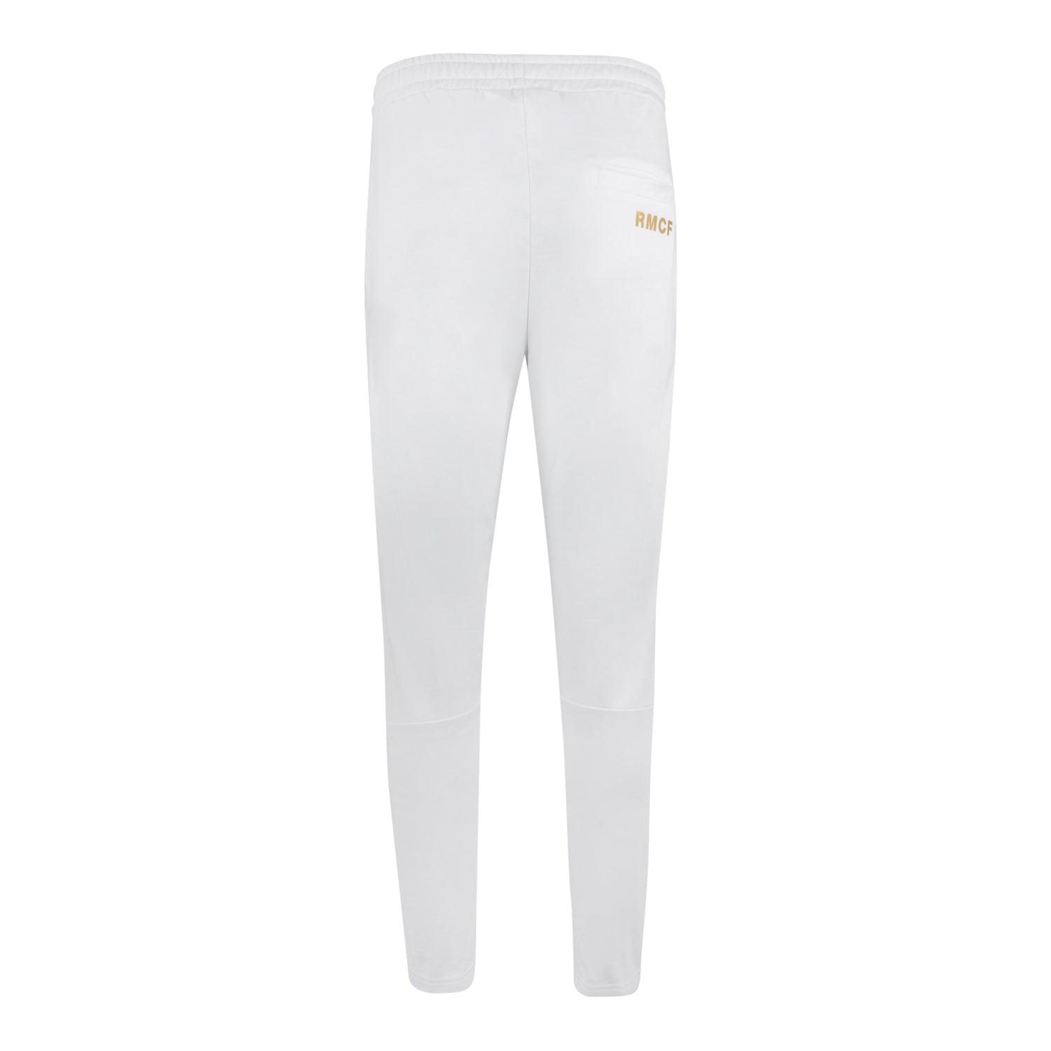 Mens White & Gold Trousers